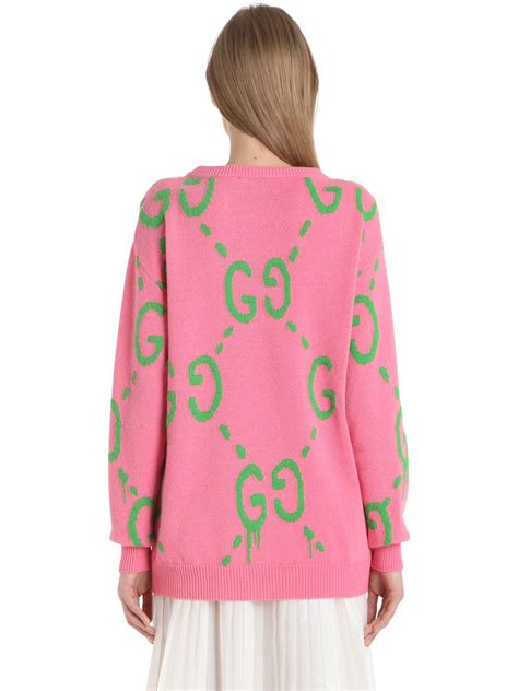 gucci sweater pink|pink gucci sweatshirt.